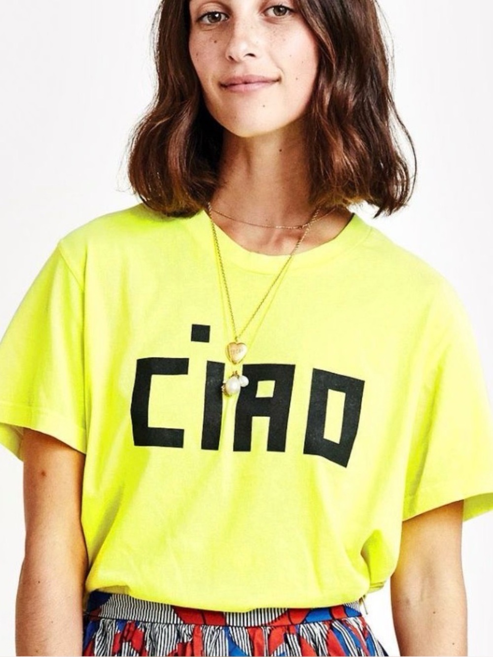 NEW NWT Ciao Original Tee Clare V. XS